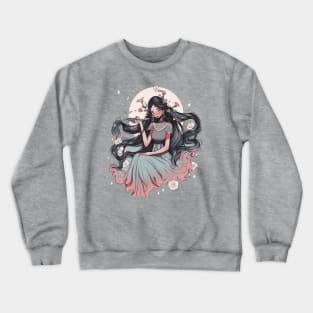 Asian Goddess Crewneck Sweatshirt